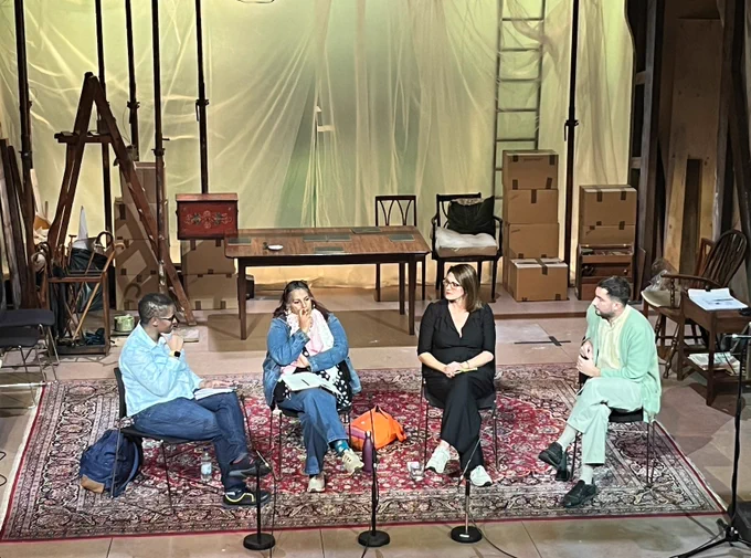 The discussions on 'Panel 4 – What Next: Developing New Work and Artists'.
