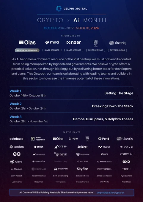 Delphi Digital - Crypto x AI Month