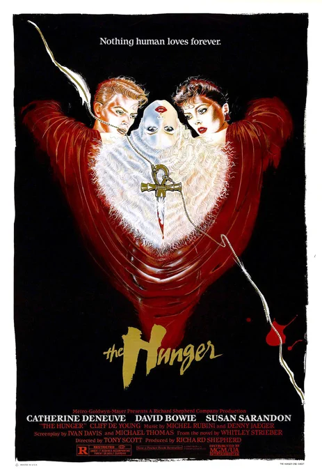Movie poster for The Hunger (1983)