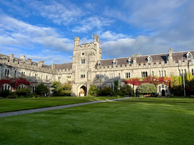 Sun shines on UCC’s Quad ahead of the university’s 2024 Open Day