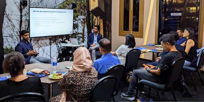 Fcode labs hosted workshop for digital startups in singapore