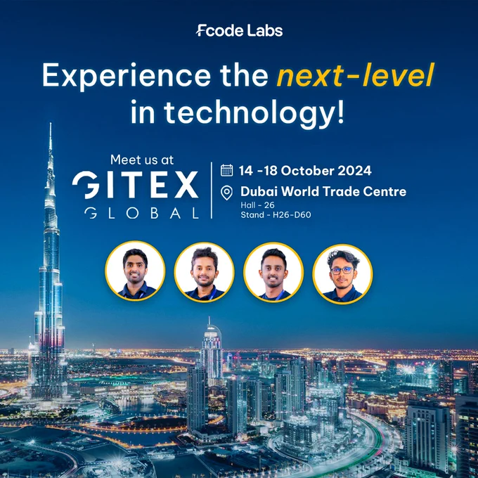 Fcode Labs showcase future of tech at Gitex Global 2024 in Dubai