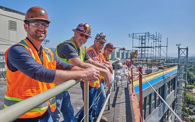 photo credit : Walsh Construction, Eugene, Oregon
