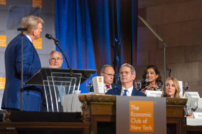 Photo via New York Economic Club