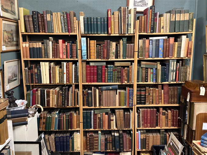 Unit 62 at the Brackley Antique Cellar - older and antiquarian books