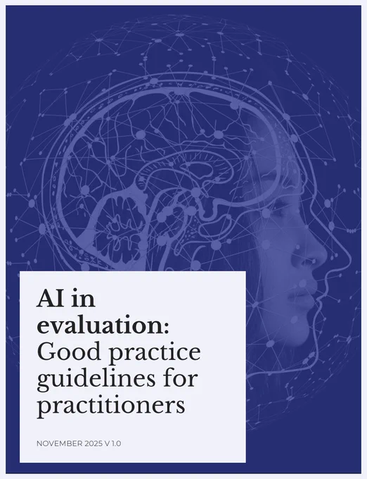 AI in evaluation: Good practice guidelines for practitioners