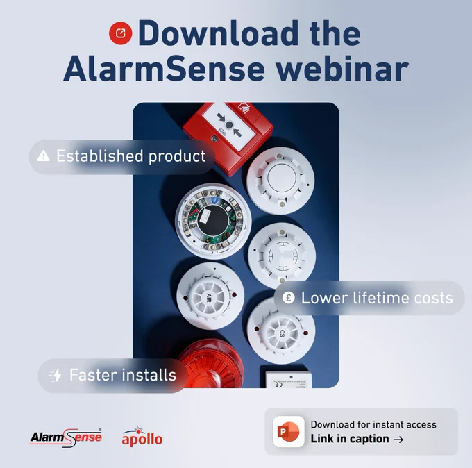 Download the Alarmsense Webinar from Apollo Fire Detectors Ltd