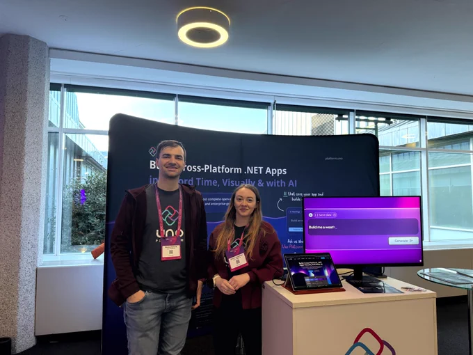 Tech Conference Booth