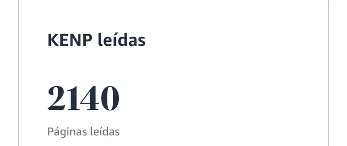 Captura donde se ven las paginas leidas de enero