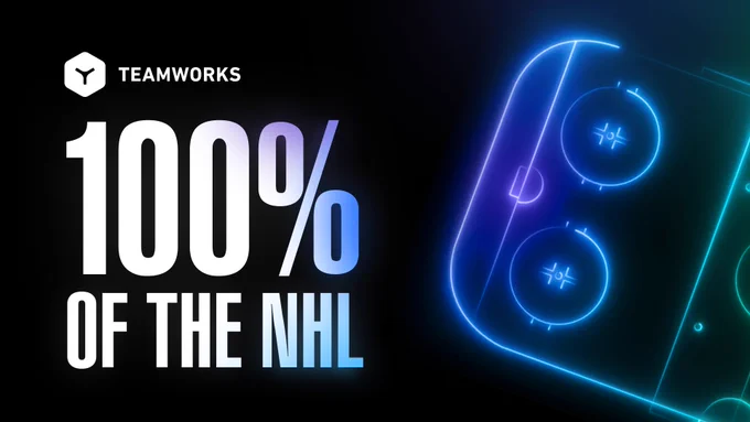 All 32 NHL teams rely on Teamworks. 