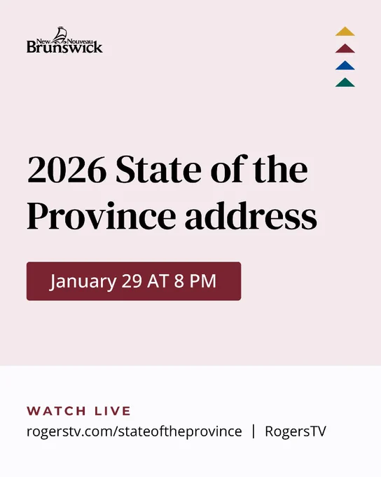 2026 State of the Province address
January 29 AT 8 PM
WATCH LIVE
rogerstv.com/stateoftheprovince