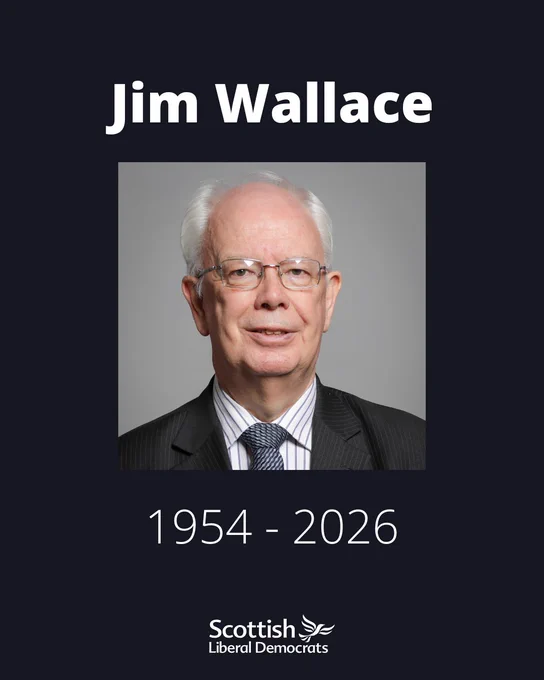 Jim Wallace.

1954-2026.