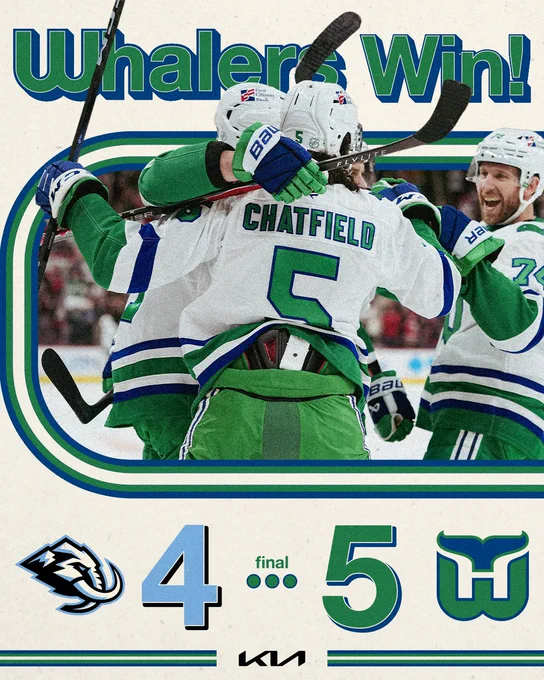 Canes beat the Mammoth 5-4