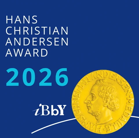 Logo for the 2026 Hans Christian Andersen Award.