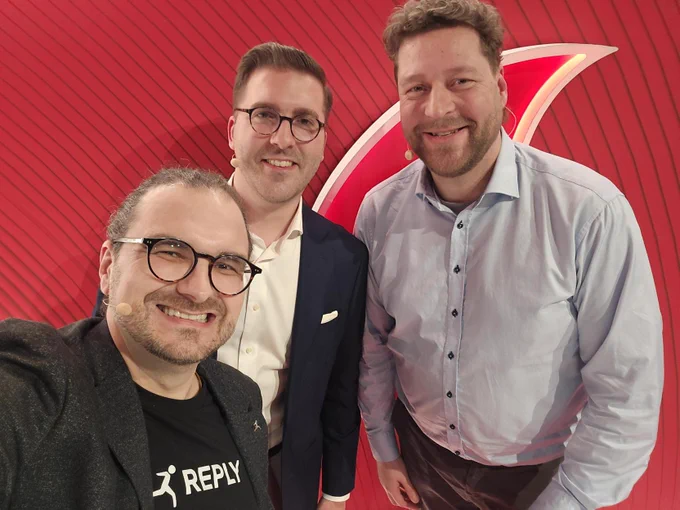 Reply bei der Vodafone eleVation Business Tour in Berlin am 29 Januar 2026