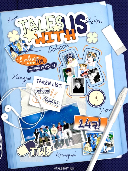 We’re searching for our missing pieces to complete TalesWithUs

☆ Shinyu
☆ Hanjin
☆ Jihoon
☆ Kyungmin

We’re looking for selfol rps, no nick, also active people who can easily blend in with us. If you have any recommendations, feel free to tag them. Thank you!