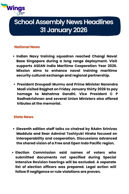 National and State News 31 January 2026