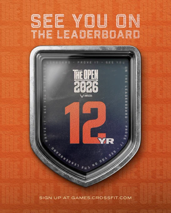 Year 12 badge for the Open