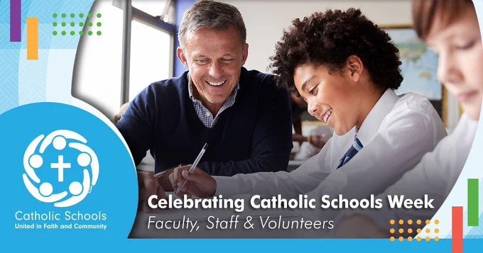 Celebrating Catholic Schools Week Faculty, Staff and Volunteers