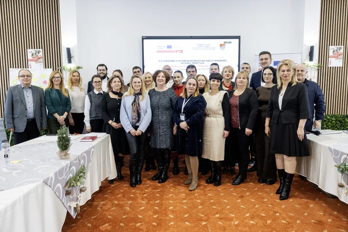 Partners and stakeholders of the SIRM project posing for a photo during the 6th RSGM meeting in Romania.