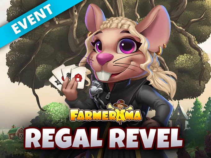 Farmerama Regal Revel – FARMERAMA’s 16th Birthday Event
https://www.f2p.com/farmerama-regal-revel/ #FarmMMO #FarmGame #Farmerama #BigPoint #F2P #Free2Play #FreetoPlay @Farmerama