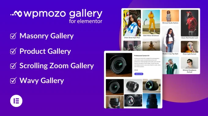 WPMozo Gallery for Elementor by Elicus