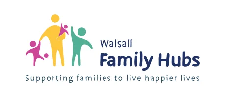 Walsall Family Hubs logo.