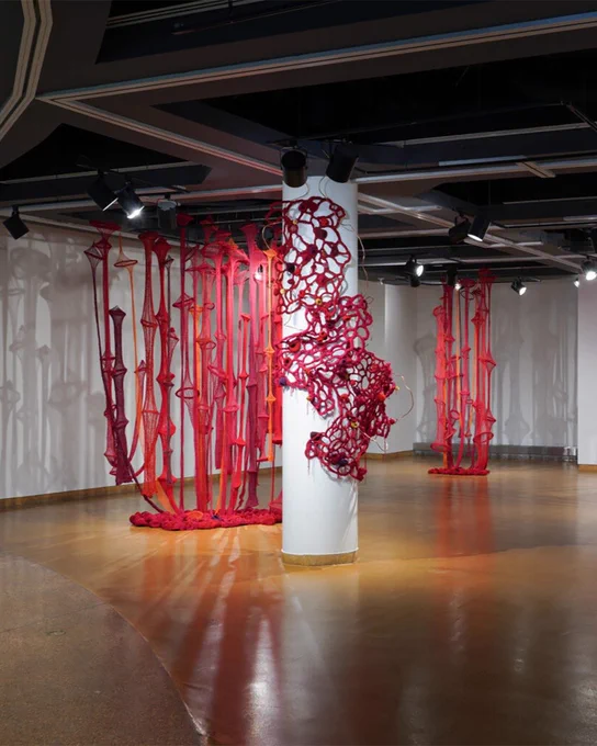 An art installation at the DesignTO festival. 