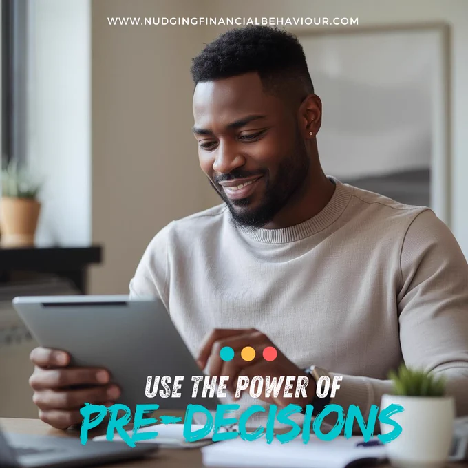 Use the power of pre-decisions