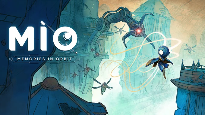 Main artwork for the game MIO: Memories in Orbit.