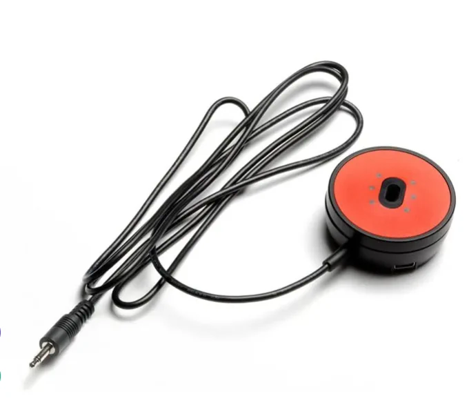 ToFFEE Switch is a wired, round, proximity switch. This one is red 