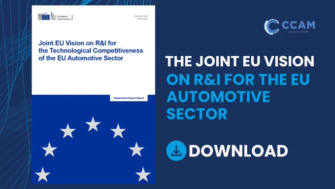Download the Joint EU Vision on R&I for the Technological Competitiveness of the EU Automotive Sector