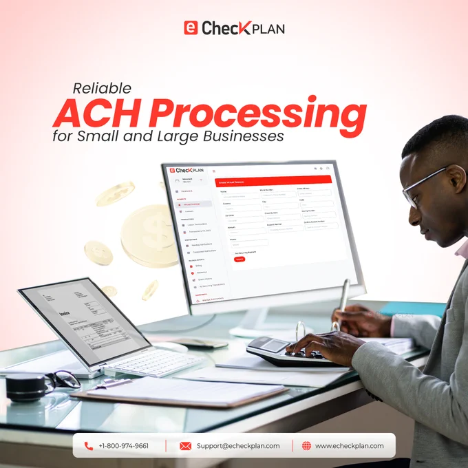 Reliable ACH Processing for Growing Businesses!

ACH payments offer a stable and cost-effective way to move money directly between bank accounts, helping businesses manage transactions smoothly while maintaining consistency and control.

✔️ Secure bank-to-bank transfers
✔️ Lower transaction costs
✔️ Ideal for recurring payments