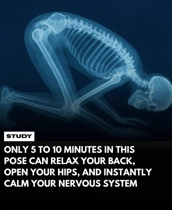Spending just 5 to 10 minutes a day in this meditative pose does more than open your hips. It can ease lower back tension, support digestion, and calm a busy mind.

Research shows that gentle stillness paired with slow breathing helps lower stress hormones and guides the body into a relaxed, focused state.

It is a small daily habit, but one that can help reset your nervous system and bring real calm.