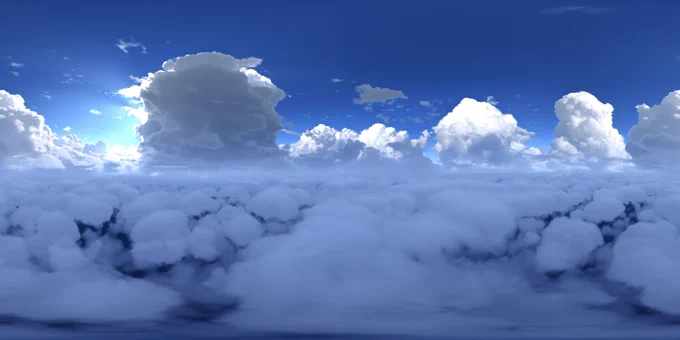 Beutiful cloudy sky skybox generated with Skybox AI