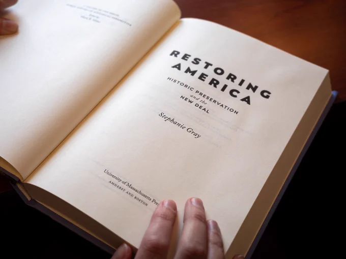 Title page of Restoring America by Dr. Stephanie Gray.