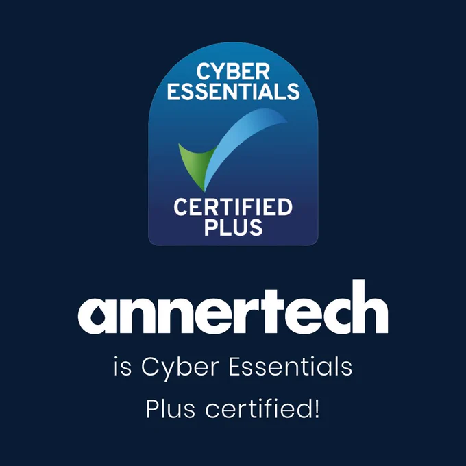 Annertech is Cyber Essentials Plus certified.