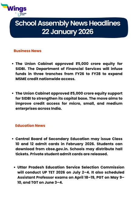 Business and Education News 22 January 2026