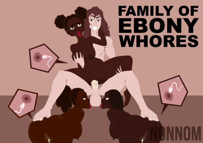 Once one becomes a BWC Whore the rest are sure to follow~

It's in their Ebony Slut nature to be Submissive and Breedable for a White Man with a Big Cock~