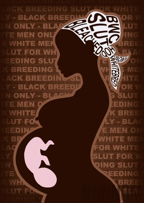 Serving purpose as a Black Breeding Bitch for White Men ONLY~

Only White Babies grow inside her Delicious Dark Chocolate Body~