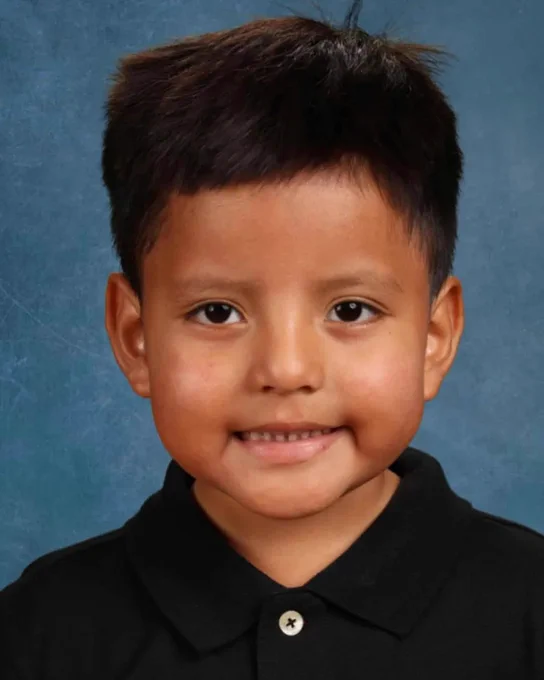 A school photo of Liam Conejo Ramos.