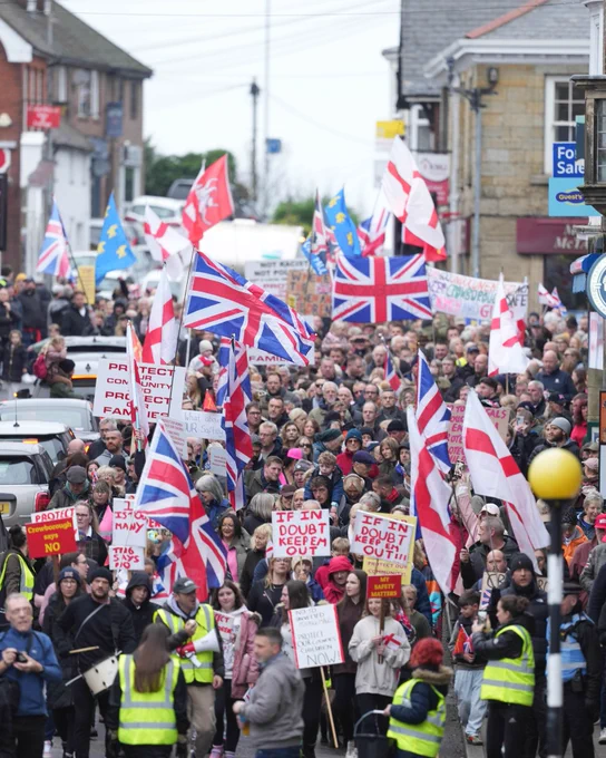 Crowborough Protest