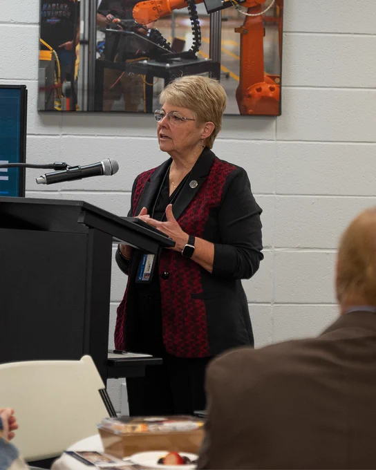 an event speaker