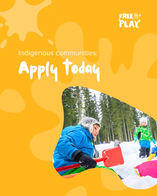 Indigenous communities: Apply today. Free to Play. 