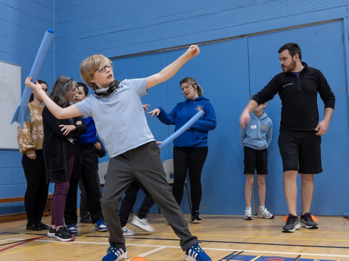 Young athletes from across Stirling came together for Active Stirling's SportAbility Sportshall Athletics event! 


