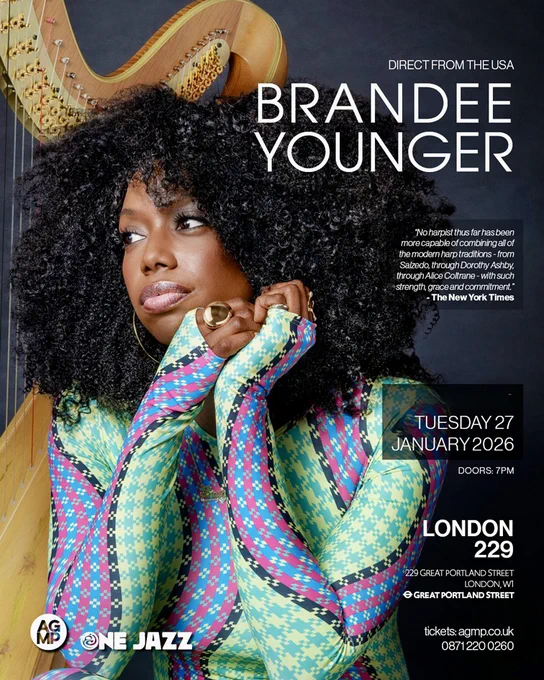 Brandee Younger' @ 229 Great Portland Street, London. Tuesday 27 January 2026.  Photographs here soon... www.michaelvalentinestudio.com