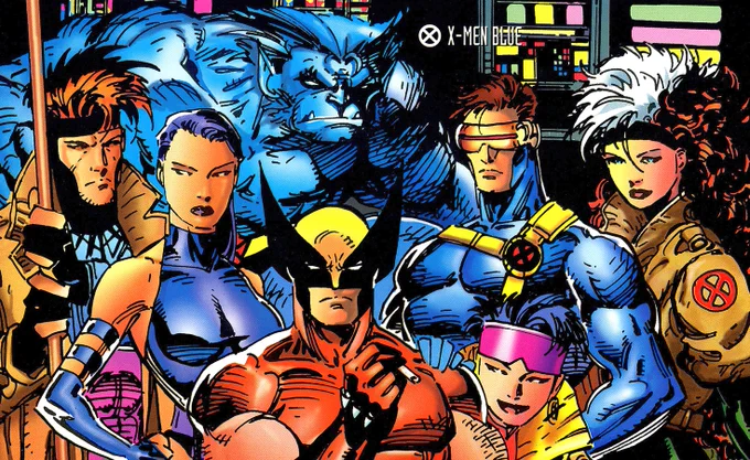 X-Men Blue Team by @JimLee
