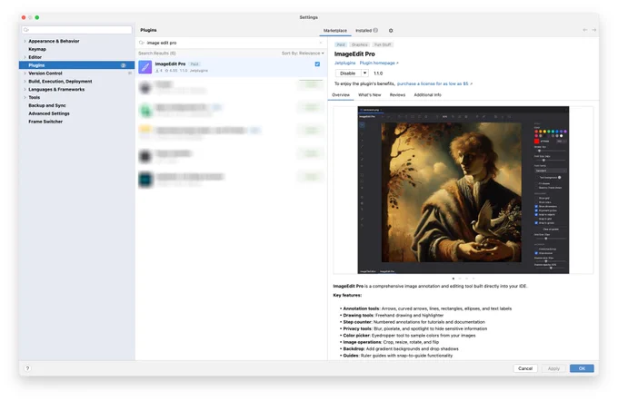 The best IntelliJ image editor