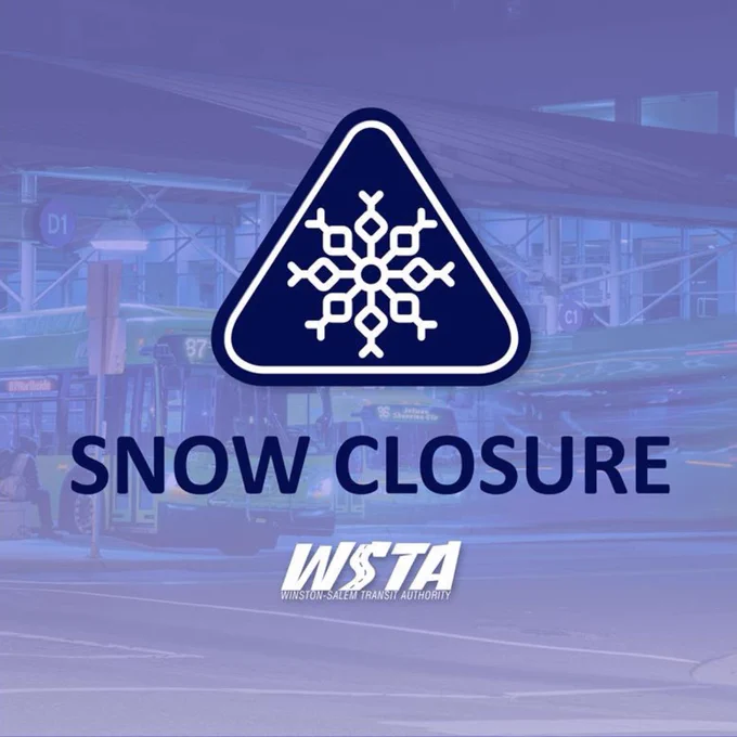 WSTA snow closure