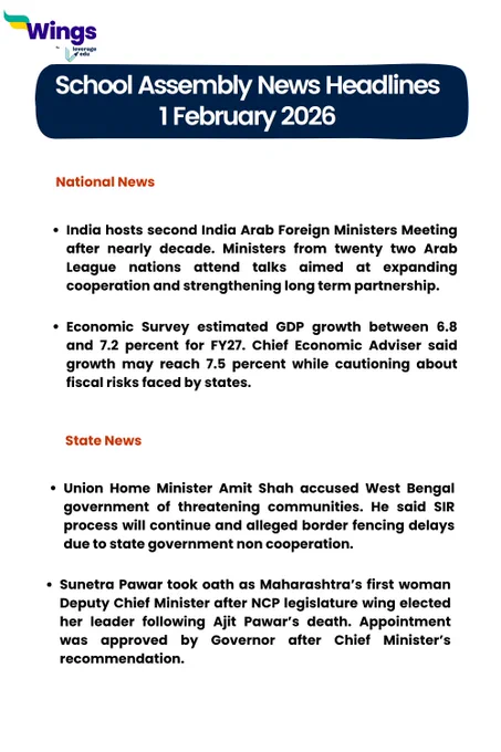 National and State News 1 February 2026
